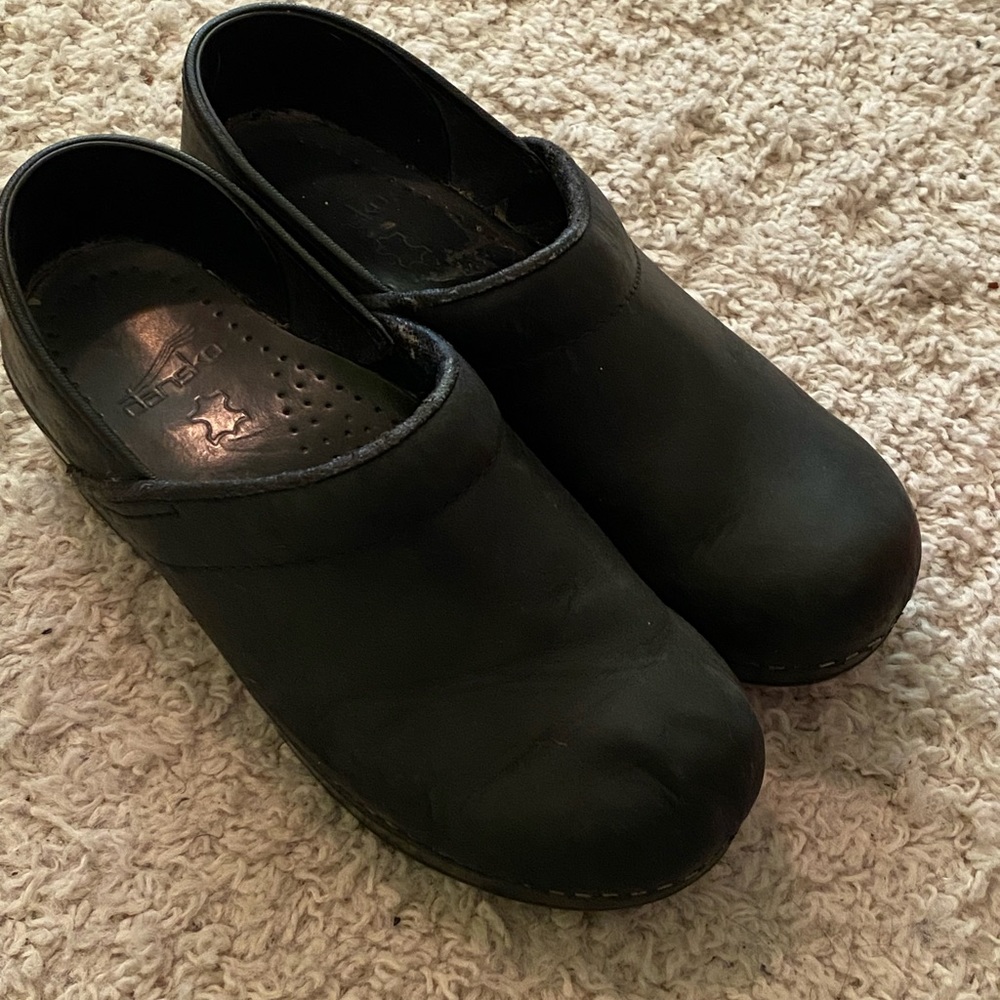 Black Dansko Clogs - image 1